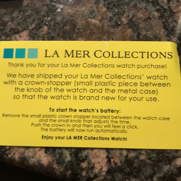La Mer Watch - Picture 3 of 4